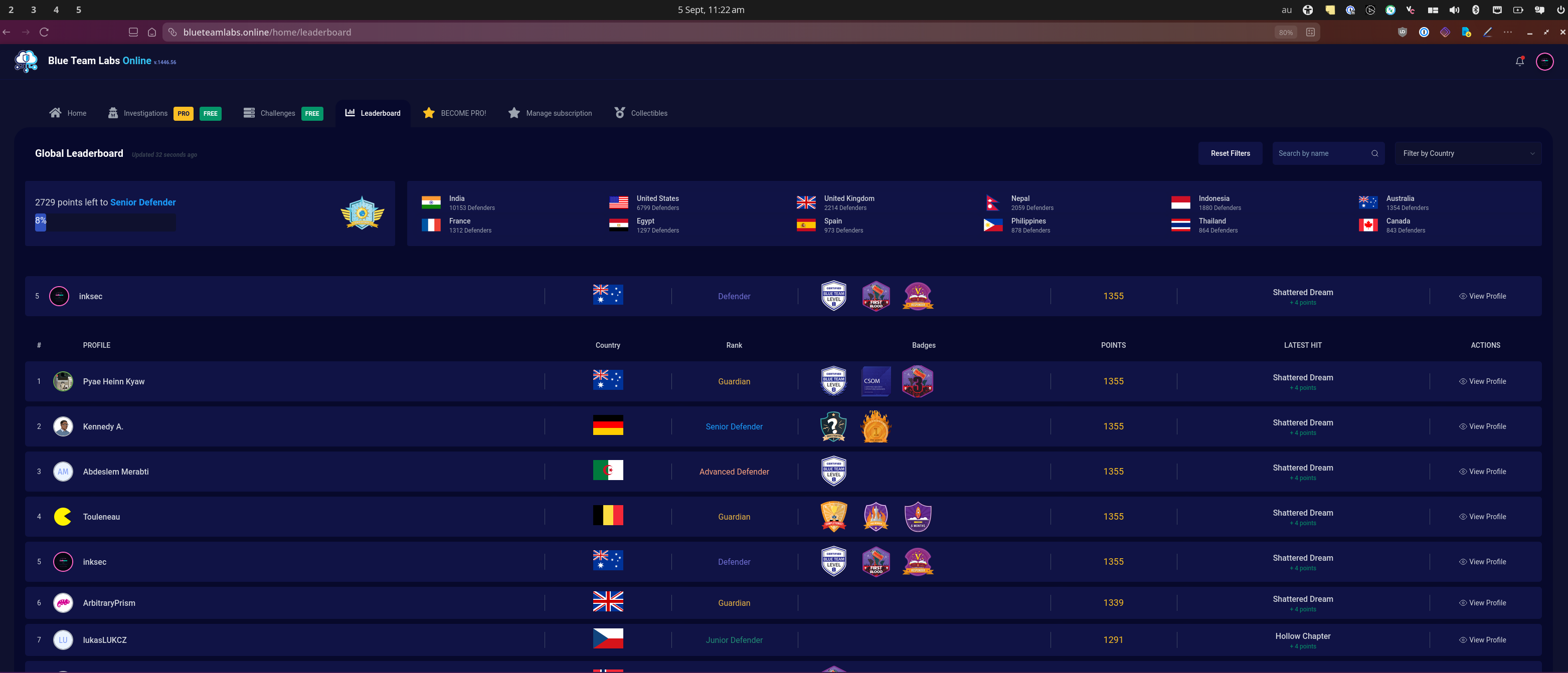 leaderboard screenshot 2026-09-05